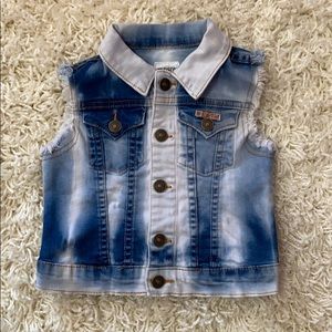 Hudson denim vest 3t